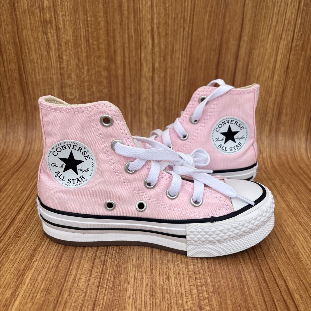 New Converse‎ CTAS Eva Lift Hi Youth 11 Sugar Berry Pink Platform Sneakers